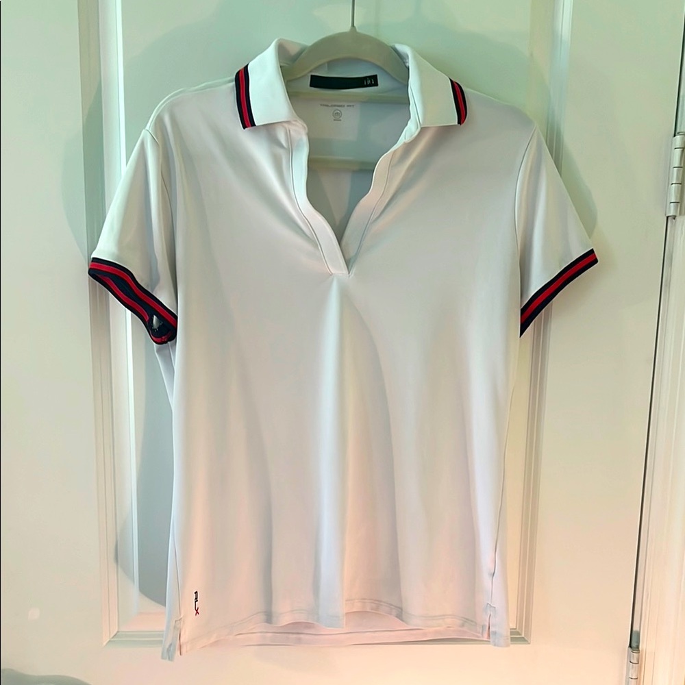 Polo by Ralph Lauren White Buttoned Polo Shirt